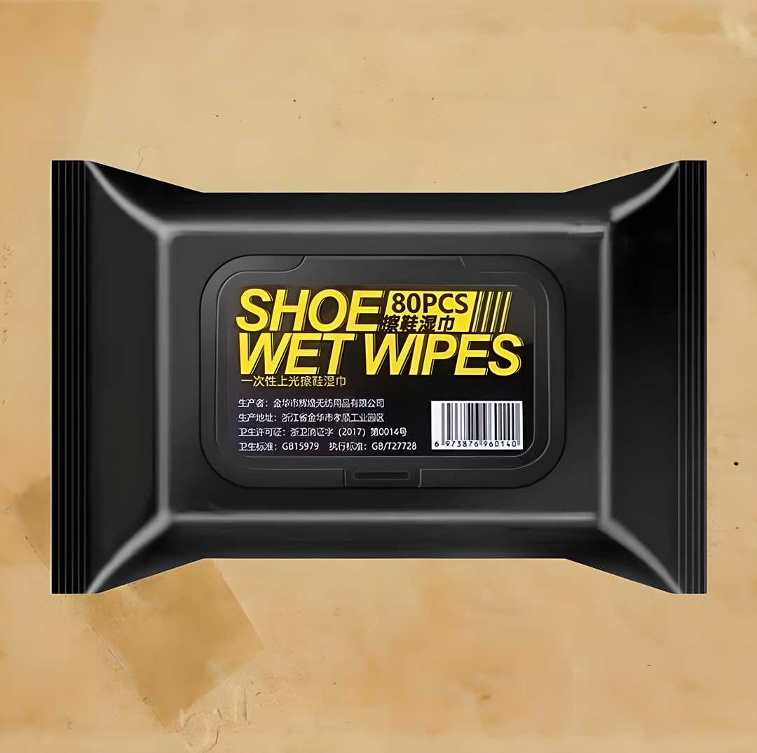 Sneaker & Shoe Cleaner Wipes(1 Packs of 80)